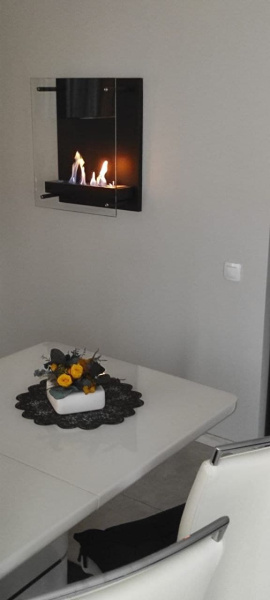 Настенный биокамин Firezo Taglio vetro 900